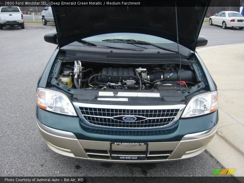 Deep Emerald Green Metallic / Medium Parchment 2000 Ford Windstar SEL