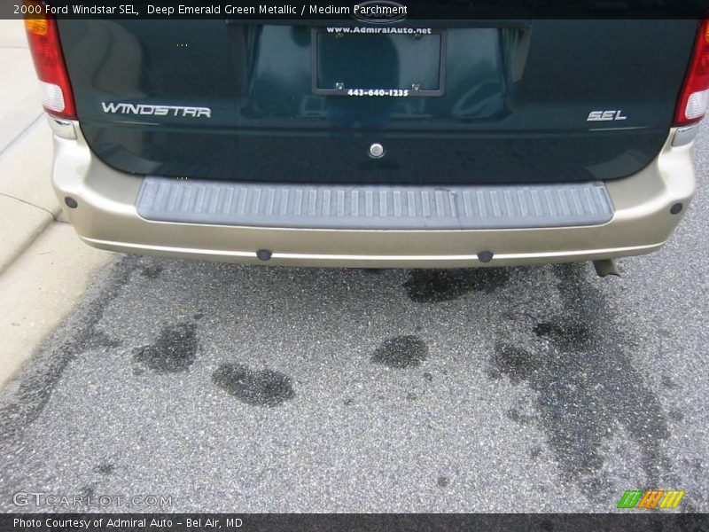 Deep Emerald Green Metallic / Medium Parchment 2000 Ford Windstar SEL