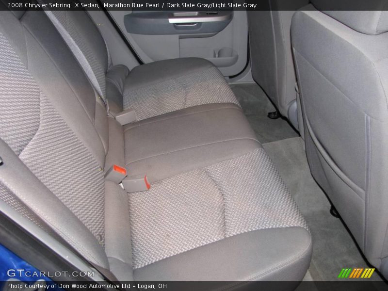 Marathon Blue Pearl / Dark Slate Gray/Light Slate Gray 2008 Chrysler Sebring LX Sedan