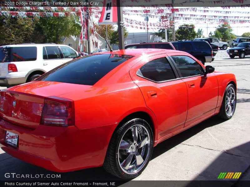 TorRed / Dark Slate Gray 2008 Dodge Charger SE