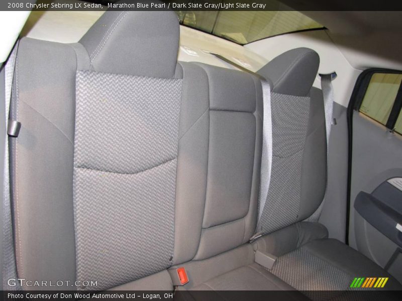Marathon Blue Pearl / Dark Slate Gray/Light Slate Gray 2008 Chrysler Sebring LX Sedan