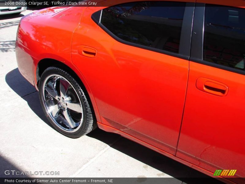 TorRed / Dark Slate Gray 2008 Dodge Charger SE