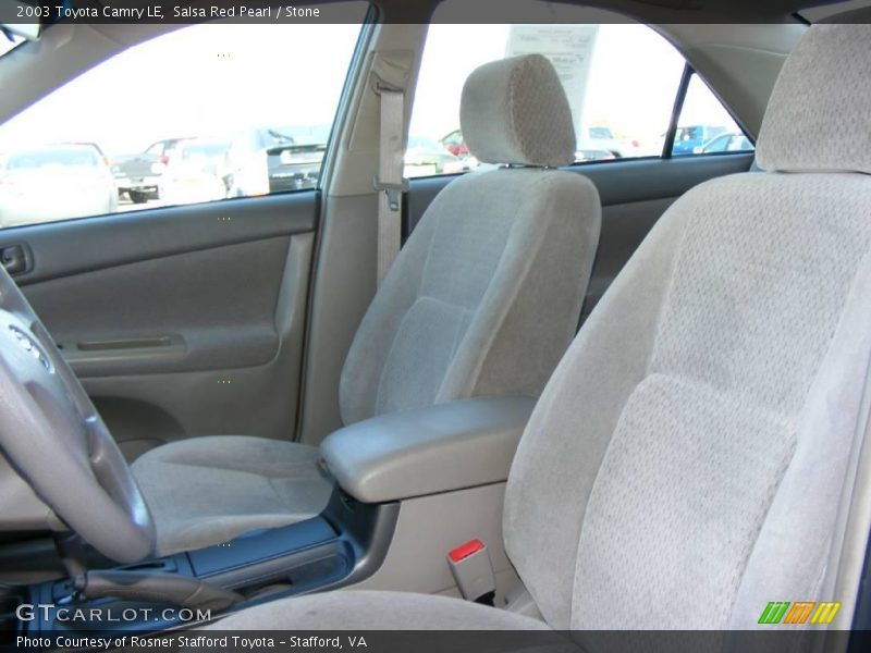 Salsa Red Pearl / Stone 2003 Toyota Camry LE