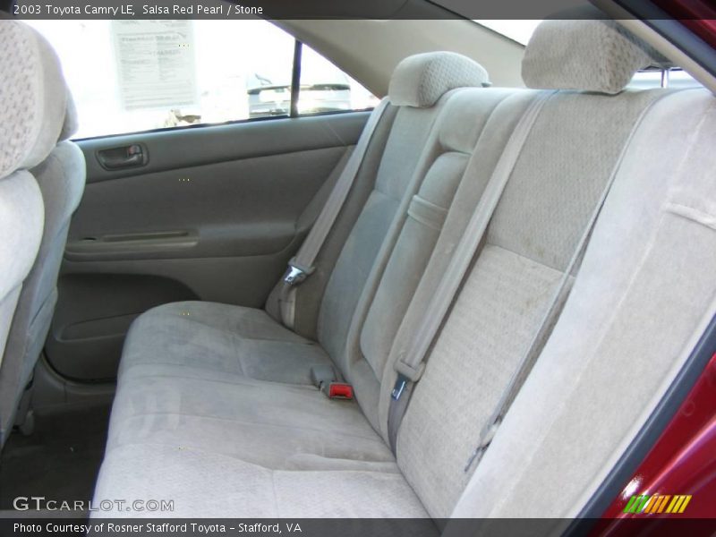 Salsa Red Pearl / Stone 2003 Toyota Camry LE