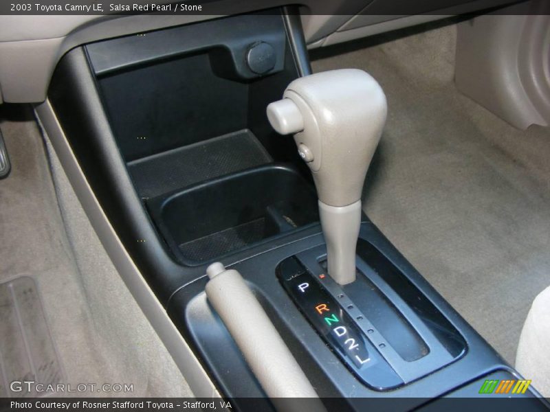 Salsa Red Pearl / Stone 2003 Toyota Camry LE
