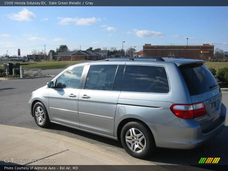 Slate Green Metallic / Gray 2006 Honda Odyssey EX