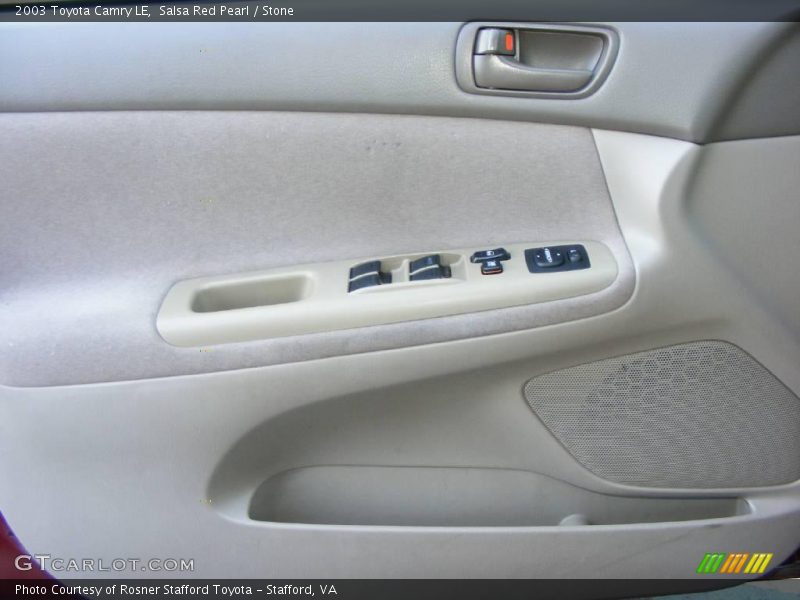 Salsa Red Pearl / Stone 2003 Toyota Camry LE