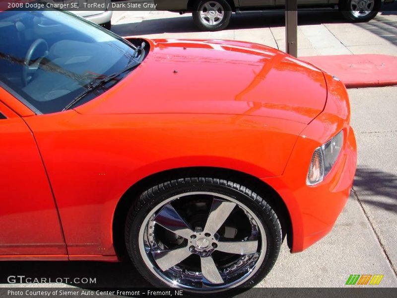 TorRed / Dark Slate Gray 2008 Dodge Charger SE
