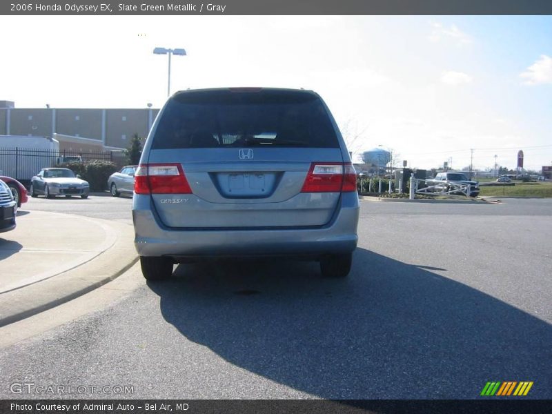 Slate Green Metallic / Gray 2006 Honda Odyssey EX