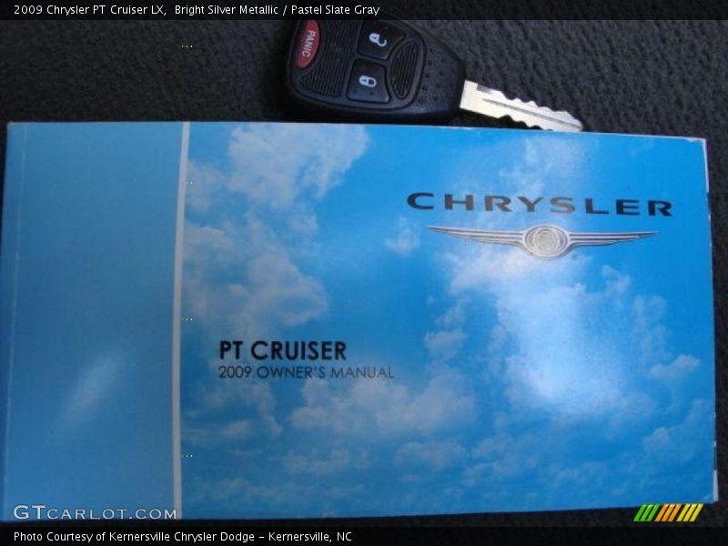 Bright Silver Metallic / Pastel Slate Gray 2009 Chrysler PT Cruiser LX