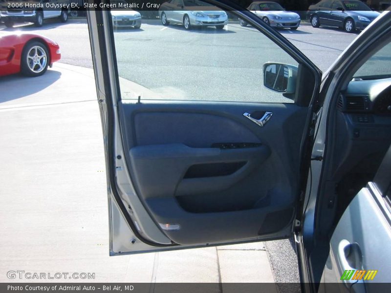 Slate Green Metallic / Gray 2006 Honda Odyssey EX