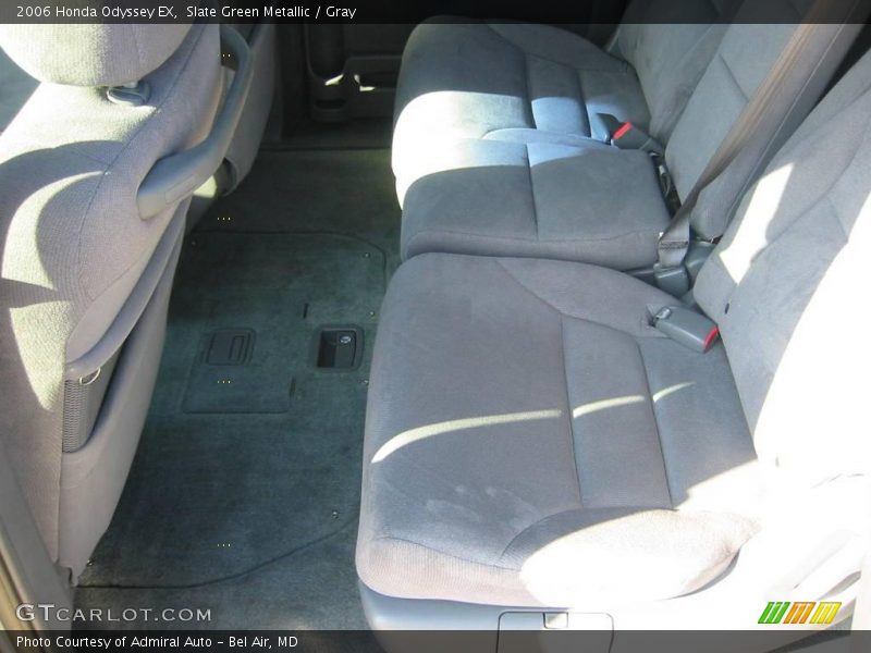 Slate Green Metallic / Gray 2006 Honda Odyssey EX