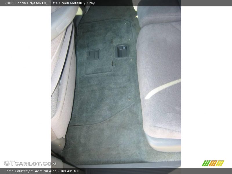 Slate Green Metallic / Gray 2006 Honda Odyssey EX