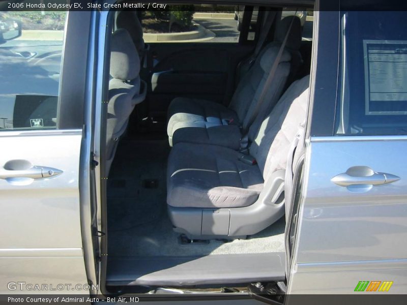Slate Green Metallic / Gray 2006 Honda Odyssey EX