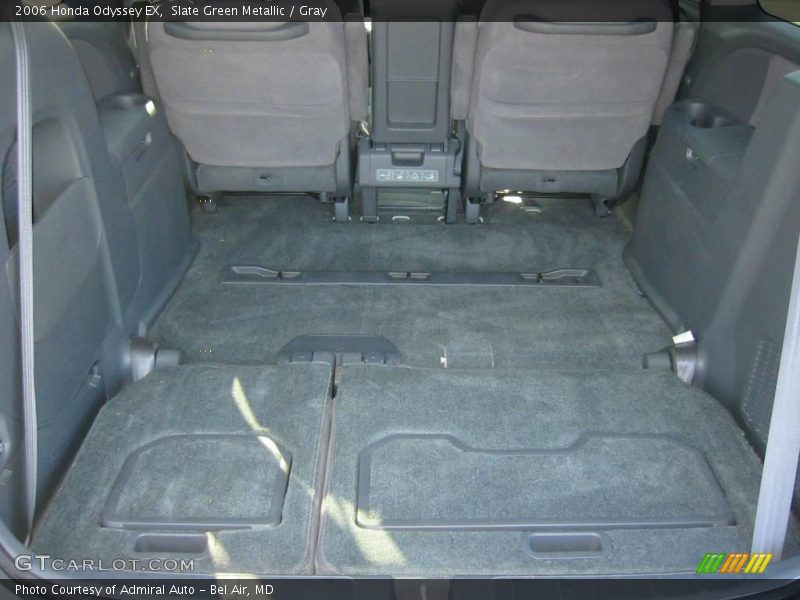 Slate Green Metallic / Gray 2006 Honda Odyssey EX