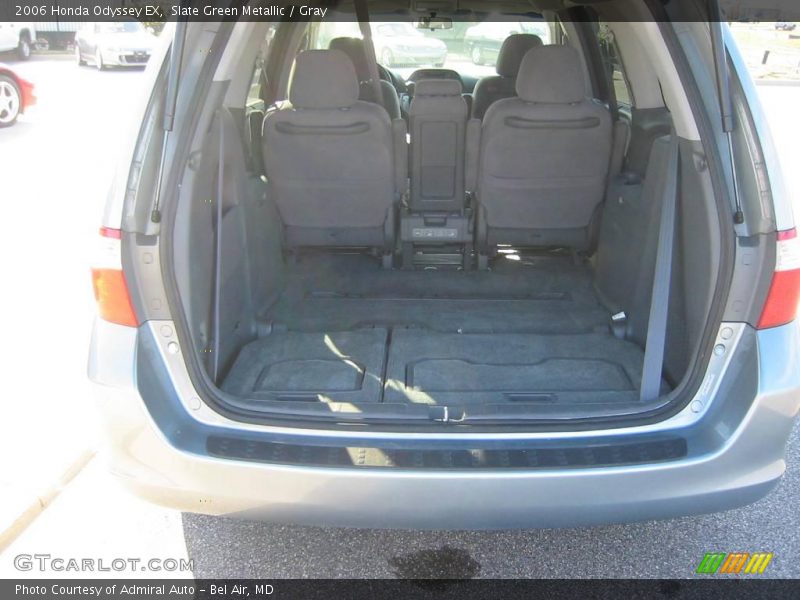 Slate Green Metallic / Gray 2006 Honda Odyssey EX