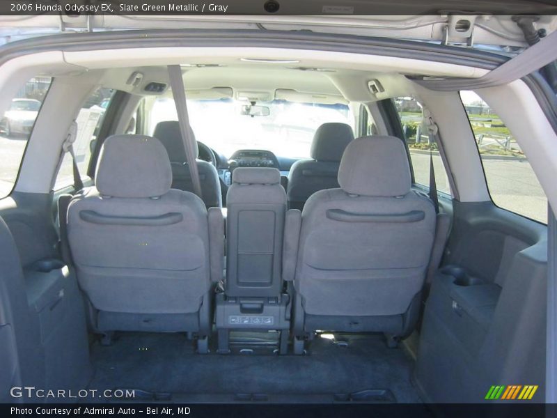 Slate Green Metallic / Gray 2006 Honda Odyssey EX