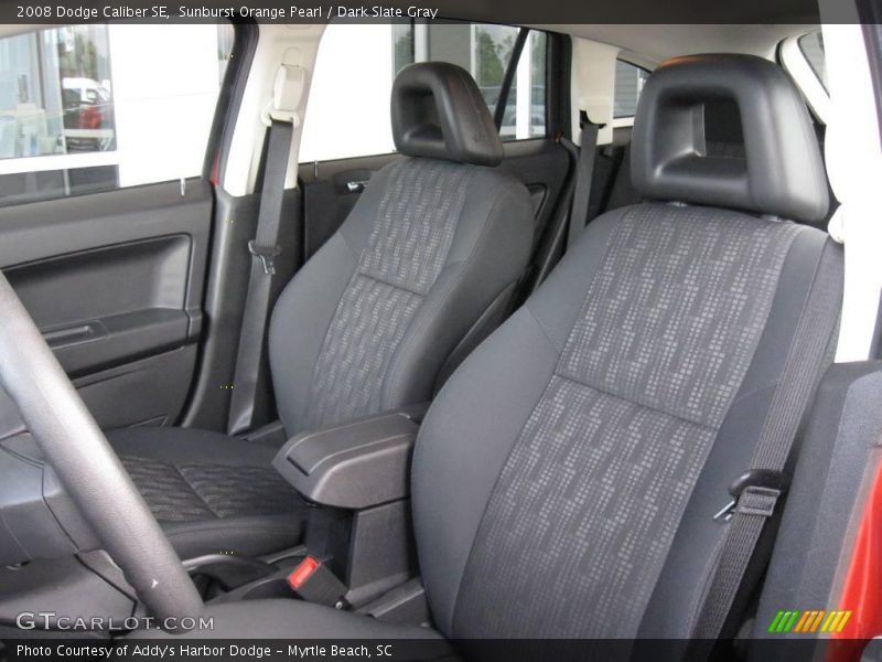 Sunburst Orange Pearl / Dark Slate Gray 2008 Dodge Caliber SE