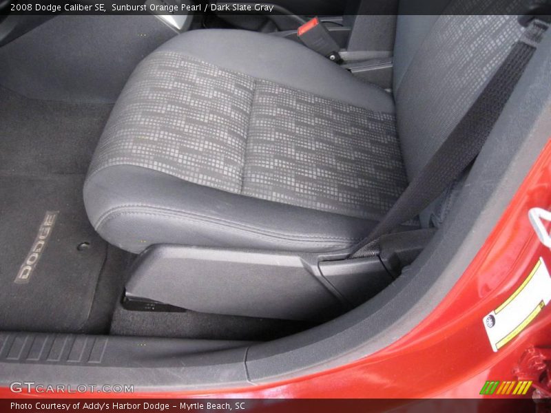 Sunburst Orange Pearl / Dark Slate Gray 2008 Dodge Caliber SE