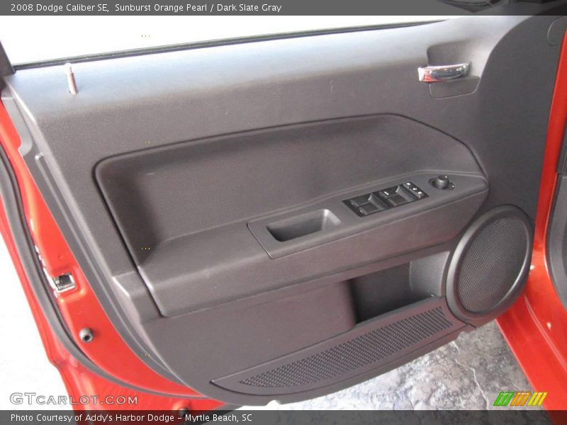Sunburst Orange Pearl / Dark Slate Gray 2008 Dodge Caliber SE