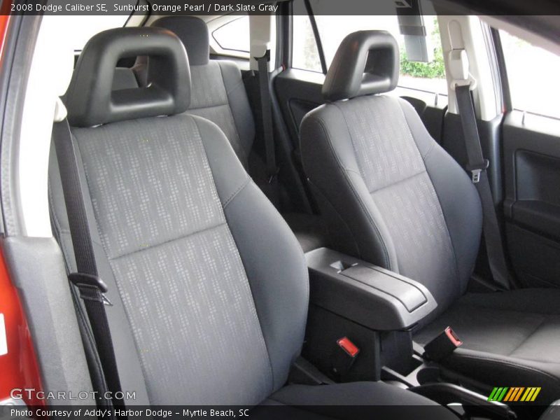 Sunburst Orange Pearl / Dark Slate Gray 2008 Dodge Caliber SE