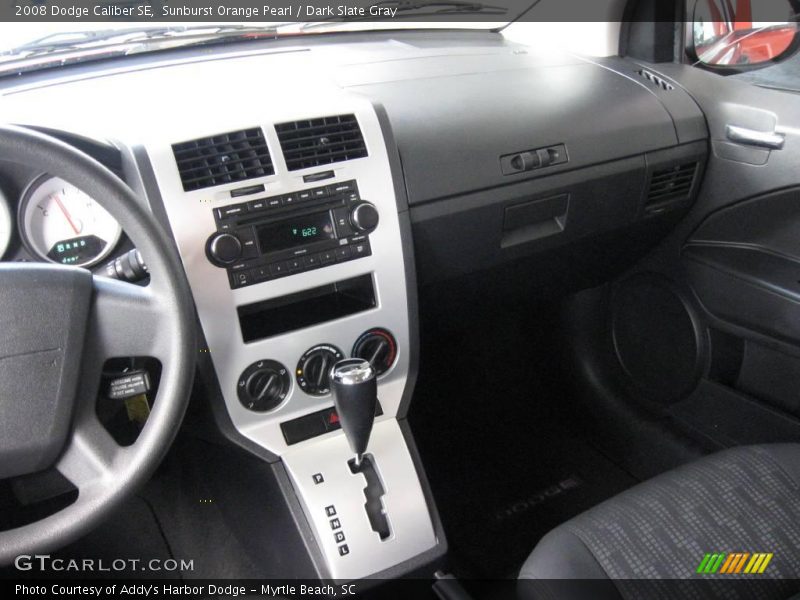 Sunburst Orange Pearl / Dark Slate Gray 2008 Dodge Caliber SE