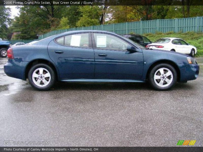 Blue Green Crystal / Ebony 2006 Pontiac Grand Prix Sedan