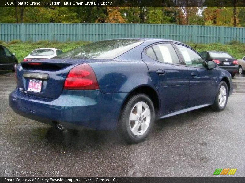 Blue Green Crystal / Ebony 2006 Pontiac Grand Prix Sedan