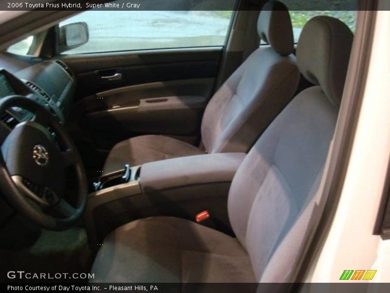Super White / Gray 2006 Toyota Prius Hybrid