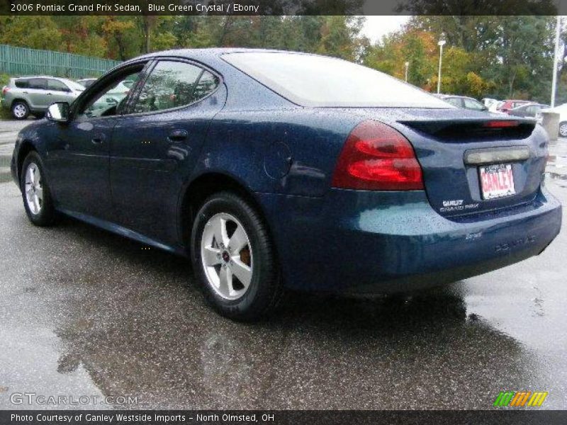 Blue Green Crystal / Ebony 2006 Pontiac Grand Prix Sedan