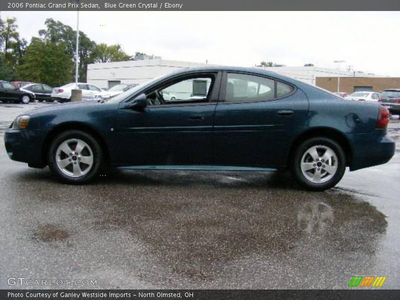 Blue Green Crystal / Ebony 2006 Pontiac Grand Prix Sedan