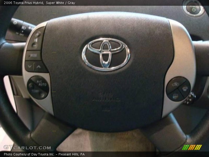 Super White / Gray 2006 Toyota Prius Hybrid