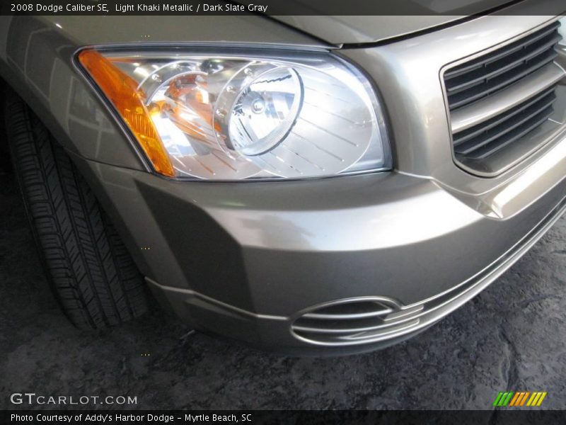 Light Khaki Metallic / Dark Slate Gray 2008 Dodge Caliber SE