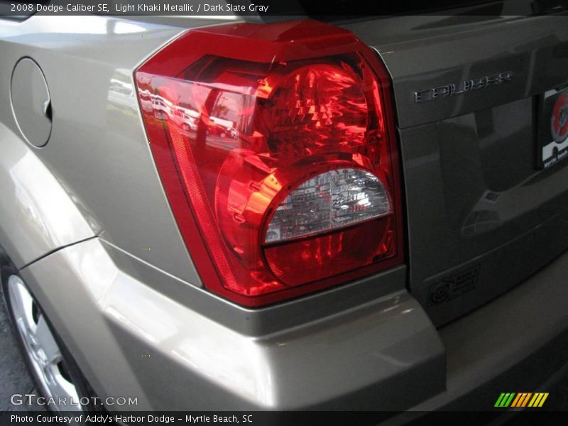Light Khaki Metallic / Dark Slate Gray 2008 Dodge Caliber SE