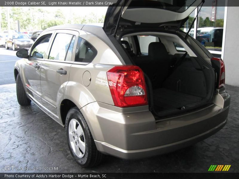 Light Khaki Metallic / Dark Slate Gray 2008 Dodge Caliber SE