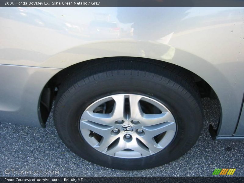 Slate Green Metallic / Gray 2006 Honda Odyssey EX