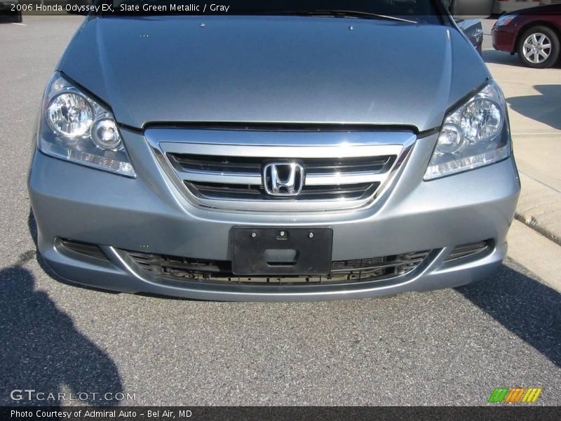 Slate Green Metallic / Gray 2006 Honda Odyssey EX