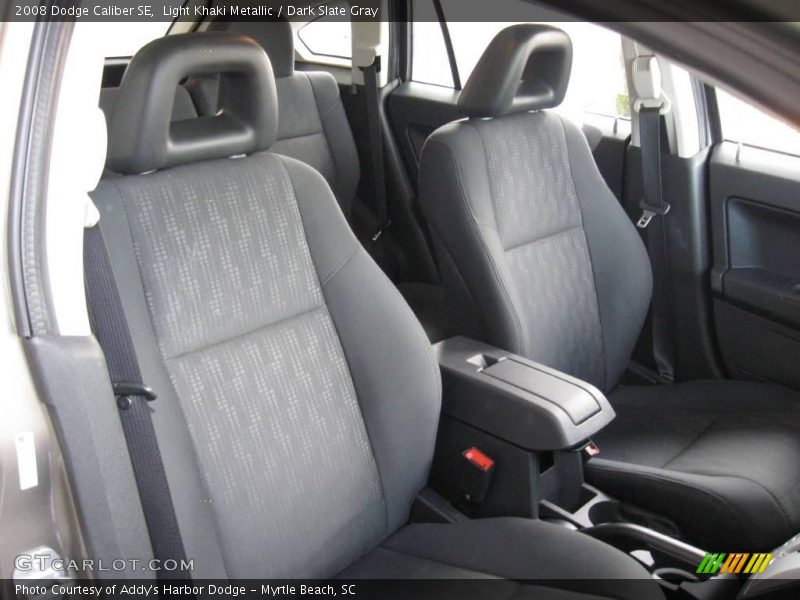 Light Khaki Metallic / Dark Slate Gray 2008 Dodge Caliber SE