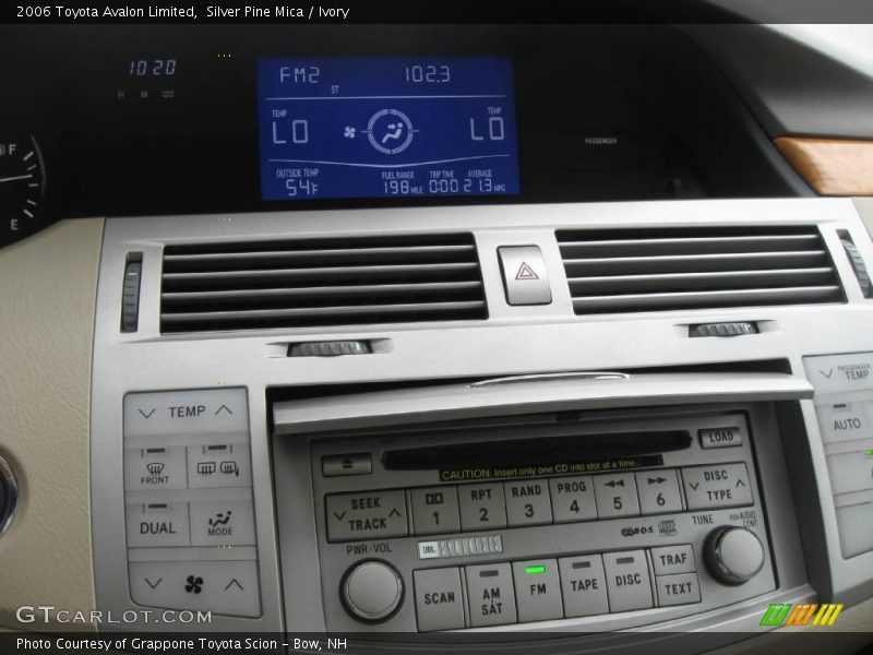 Silver Pine Mica / Ivory 2006 Toyota Avalon Limited