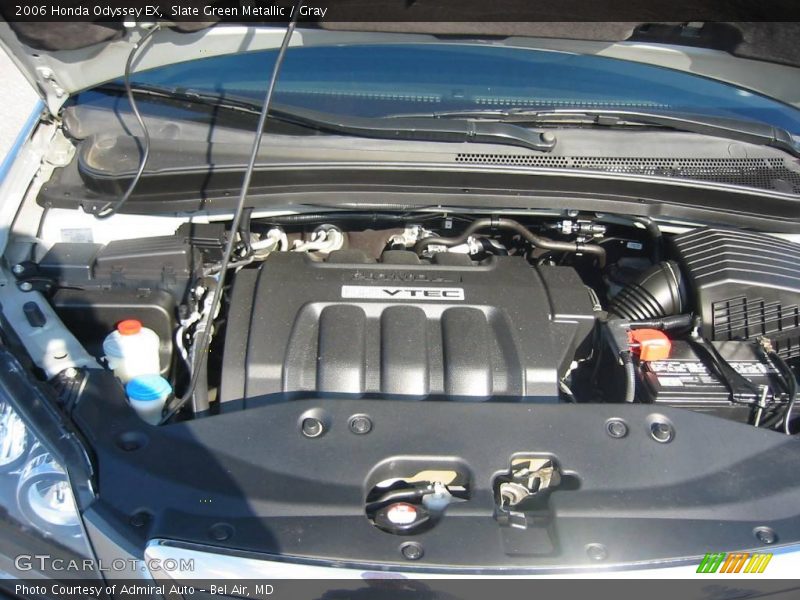 Slate Green Metallic / Gray 2006 Honda Odyssey EX