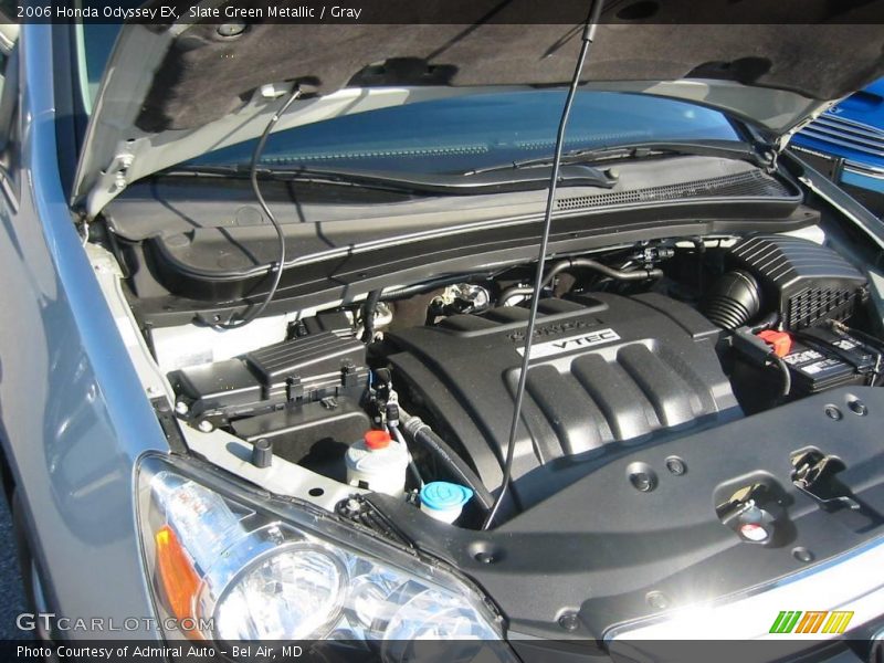 Slate Green Metallic / Gray 2006 Honda Odyssey EX