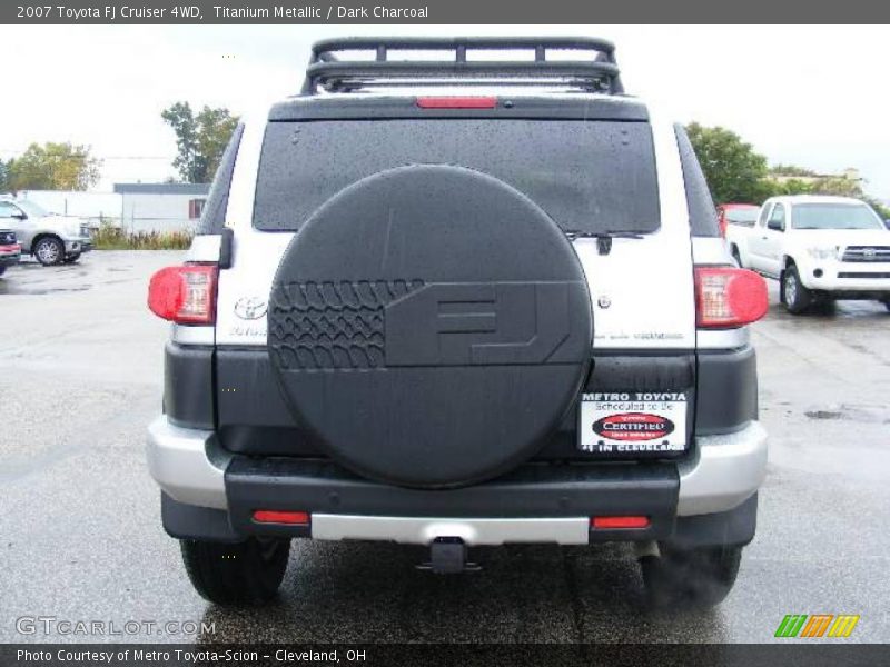Titanium Metallic / Dark Charcoal 2007 Toyota FJ Cruiser 4WD