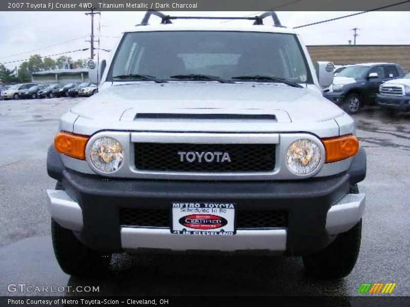 Titanium Metallic / Dark Charcoal 2007 Toyota FJ Cruiser 4WD