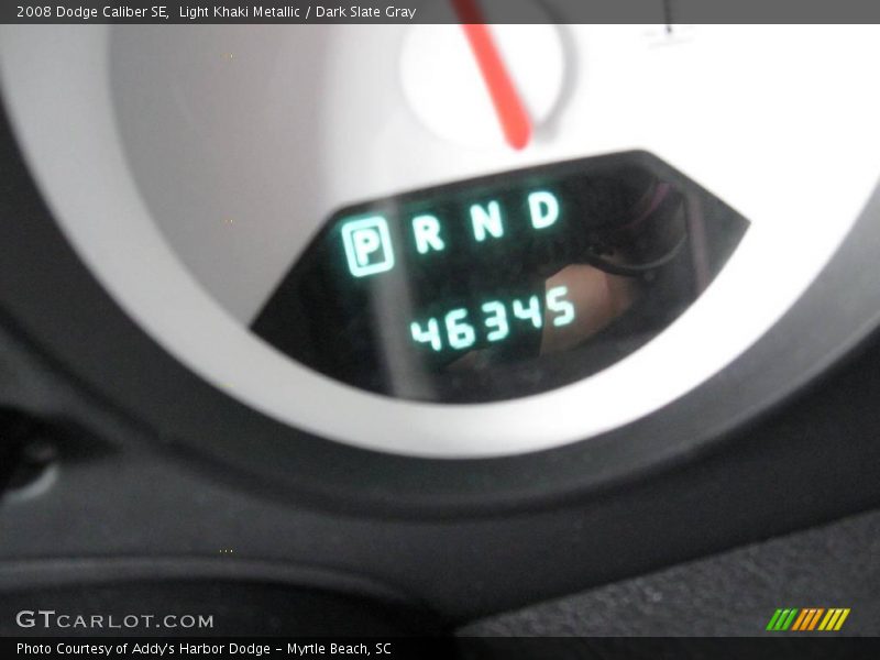 Light Khaki Metallic / Dark Slate Gray 2008 Dodge Caliber SE