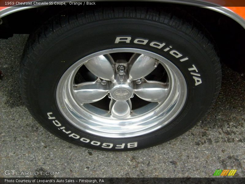 Orange / Black 1969 Chevrolet Chevelle SS Coupe