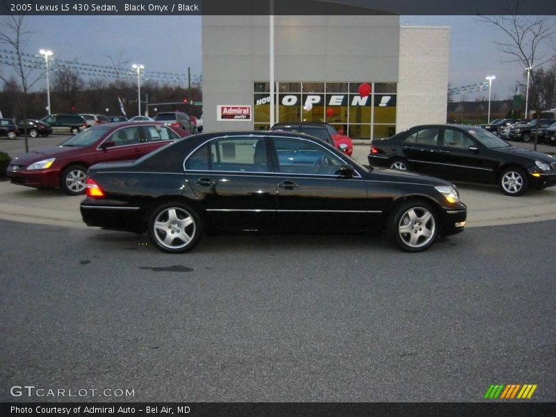 Black Onyx / Black 2005 Lexus LS 430 Sedan