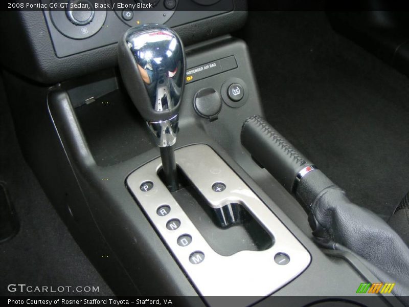 Black / Ebony Black 2008 Pontiac G6 GT Sedan