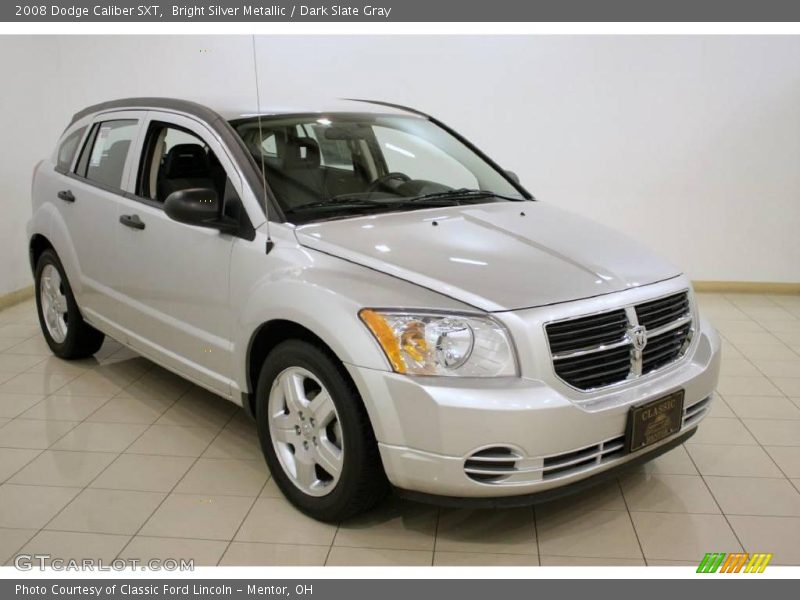 Bright Silver Metallic / Dark Slate Gray 2008 Dodge Caliber SXT