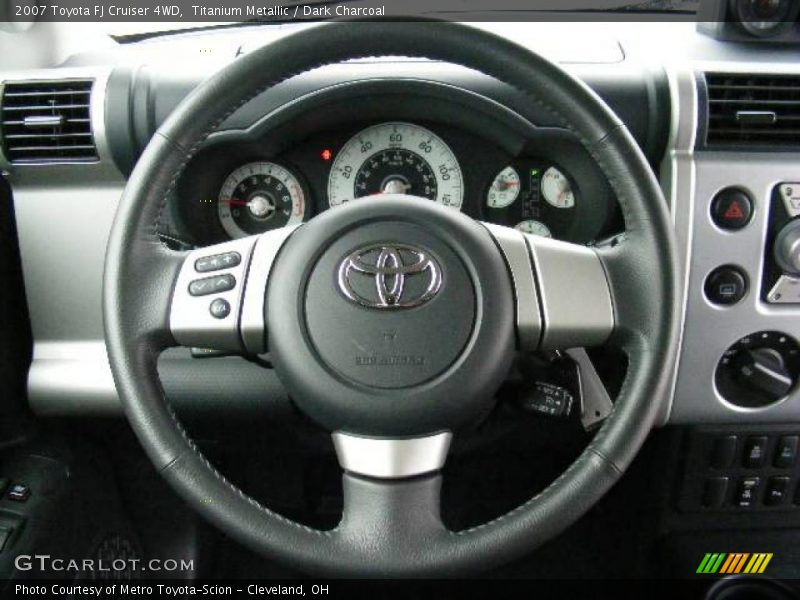 Titanium Metallic / Dark Charcoal 2007 Toyota FJ Cruiser 4WD