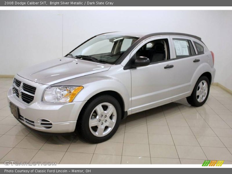 Bright Silver Metallic / Dark Slate Gray 2008 Dodge Caliber SXT